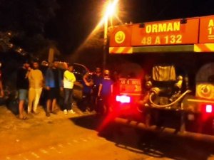 Yangın Bir Mahalleyi Sokağa Döktü