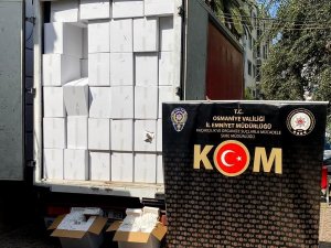 Osmaniye’de Kaçakçılık Operasyonları