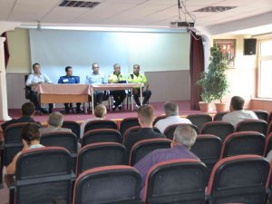 Kargı’da Okul Servis Şoförleri Bilgilendirildi