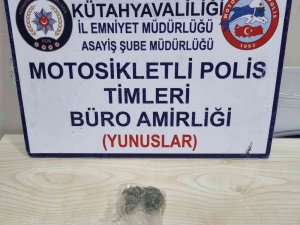 Kütahya’da Yunus Timleri’nden Uyuşturucu Operasyonları