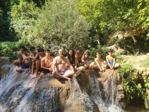 Dövüş Sporcuları Gürleyik Şelalesi’nde Kamp Yaptı