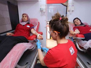 Geleneksel Kan Bağışı Kampanyasına Yoğun İlgi