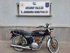 Çalınan Motosikleti Jandarma Buldu