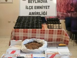 Kaçak Tütün Satan Şahsa Yönelik Operasyon Yapıldı