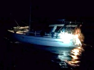 Çanakkale Açıklarında 56 Düzensiz Göçmen Yakalandı