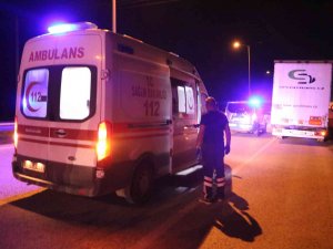 Kapıkule Yolunda 2 Tır Çarpıştı: 1 Yaralı