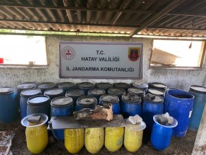 Hatay’da 11 Bin 400 Litre Sahte İçki Ele Geçirildi