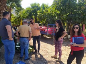 Efeler’de Fidan Desteği Kontrolleri Gerçekleştirildi