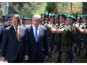 İsrail Başbakanı Netanyahu Güney Kıbrıs’ta