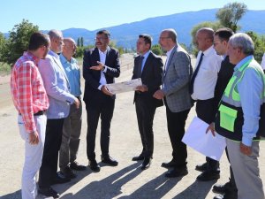 Vali Çelik, Tavşanlı-emet-simav Yolunda İncelemelerde Bulundu