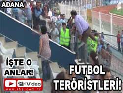 Taraftarlar futbolcu eşine saldırdı (VİDEO)