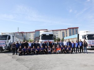 Pakistan İçin Toplanan Yardım Malzemeleri Yola Çıktı