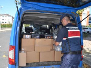 Tekirdağ’da Kaçak Alkol Satışına Jandarma Baskını