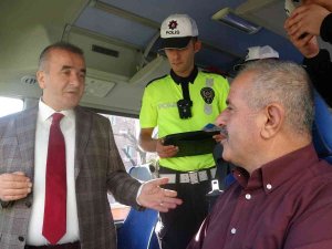Vali Hatipoğlu, Servisleri Denetledi