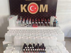 Konya’da Sahte İçki Operasyonu: 5 Gözaltı