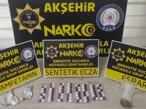 Akşehir’de Uyuşturucu Operasyonu: 14 Gözaltı