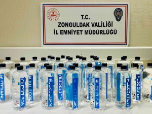 Zonguldak’ta Etil Alkol Ve Makaron Ele Geçirildi