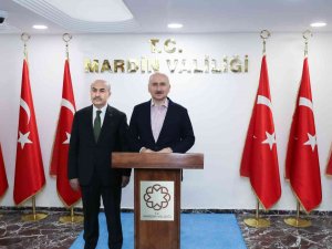 Ulaştırma Ve Altyapı Bakanı Karaismailoğlu Mardin’de