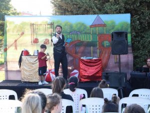 Çocuk Şenliğinde Doyasıya Eğlendiler