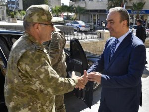 Korgeneral Tokel, Vali Soytürk İle Bir Araya Geldi