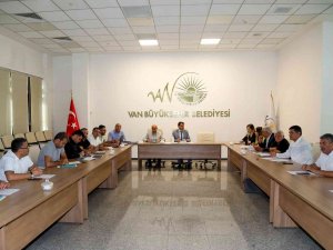 Van Büyükşehir Belediyesi Eylül Ayı Ukome Toplantısı Yapıldı