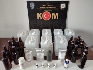 Muğla’da, Sahte Alkol Operasyonu