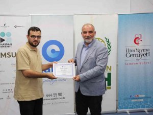 Canik Sinema Akademisi’nde Sertifika Heyecanı