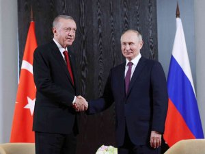 Cumhurbaşkanı Erdoğan, Rusya Devlet Başkanı Putin İle Görüştü