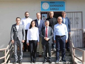 Köy Okulunda Yapılan Çalışmalar İncelendi