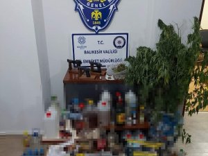 Gönen’de Kaçak Alkol Ve Uyuşturucu Operasyonu: 5 Gözlatı