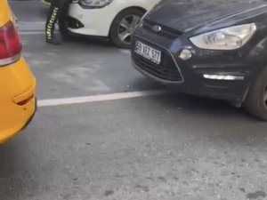 Şişli’de Denetimden Kaçan Şüpheli Aracını Polislerin Üzerine Sürdü: O Anlar Kamerada