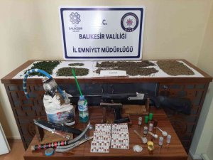 Gönen’de Uyuşturucu Ve Kaçakçılık Operasyonu