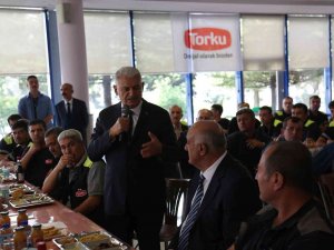 Binali Yıldırım, Çumra Şeker Entegre Tesislerini Ziyaret Etti