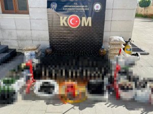 ’Zincir Operasyonu’nda 2 Bin 850 Litre Sahte Kaçak Şarap Ele Geçirildi