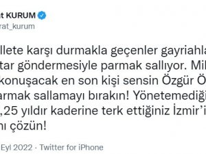 Bakan Kurum’dan Chp’li Özgür Özel’e Yanıt: "Millete Parmak Sallamayı Bırakın"