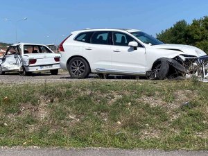 Osb Yolunda Ölümden Döndüler: 1 Yaralı