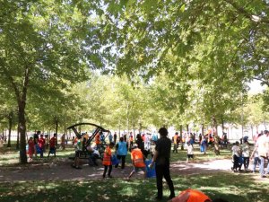 Şanlıurfa’da Dünya Temizlik Günü Renkli Görüntülere Sahne Oldu