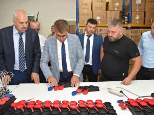 Vali Gürel Öğlebeli Sanayi Sitesi’ndeki Esnaflarla Bir Araya Geldi