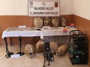 Erdek’te Tarihi Eser Kaçaklarına Operasyon Düzenlendi