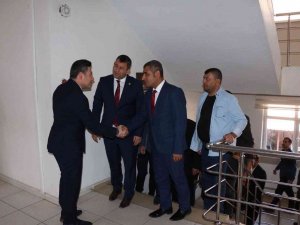 Mhp Milletvekillerinden Kaymakam Özçelik’e Ziyaret