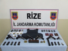 Rize'deki Operasyonun bilançosu
