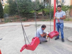 Batman’da Tahrip Olan Oyun Parkları Yenileniyor