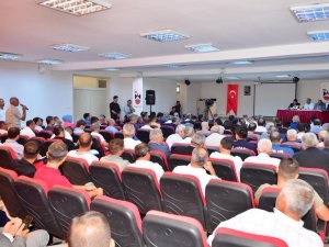 Vali Su, Bağlar İlçesinde Muhtarlarla Bir Araya Geldi