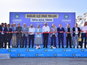 Bağlar İlçesinde 13 Caddenin Açılışı Yapıldı