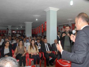 Mhp’li Osmanağaoğlu Alaköy’de Coşkuyla Karşılandı