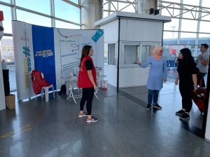 Aydın Gençlik Ve Spor İ̇l Müdürlüğü, Otogarda Öğrencileri Karşılıyor