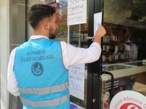 Kütahya Ülkü Ocakları’ndan Esnaflara Siftah Parası Ve Ahilik Duası Dağıtıldı