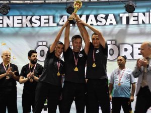 Denizli Osb Masa Tenisi Turnuvasında Şampiyon Belli Oldu