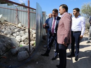 Ak Parti’li Baybatur Şehzadeler Belediyesi’nin Devam Eden Projelerini İnceledi