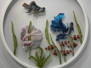 “İ̇çimdeki Deniz” Sergisi Sanatseverlerle Buluştu